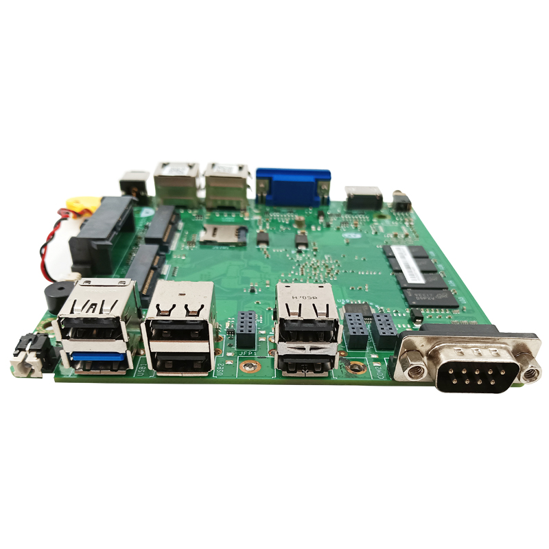 XYC 12cm*12cm Mini Motherboard J1900 2LAN 2COM for Industrial 